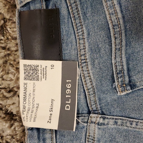 NEW DL 1961 Boys Zane Skinny Jeans - Picture 4 of 5